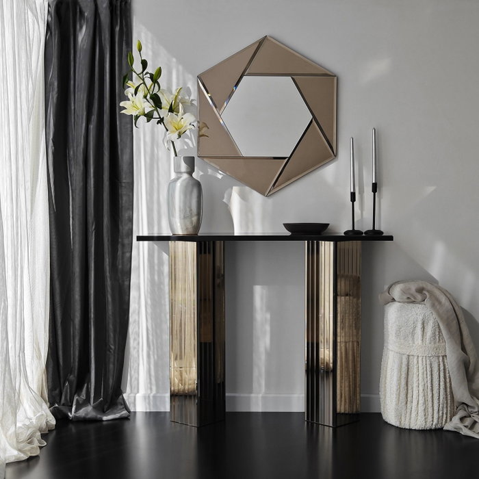 Hanah Home Dresser 2B - Bronce